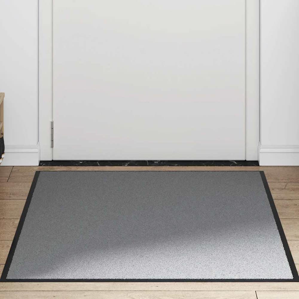 vidaXL Doormat Grey