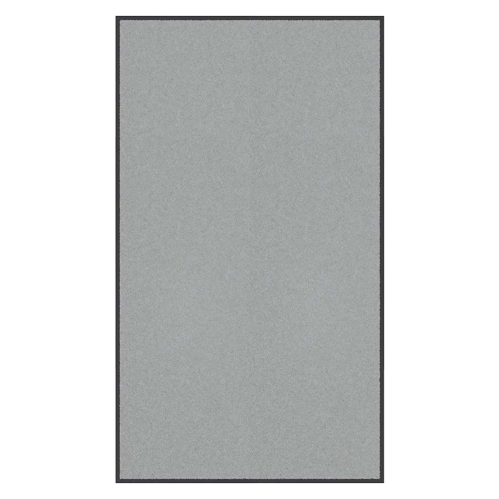 vidaXL Doormat Grey 115x200 cm 1