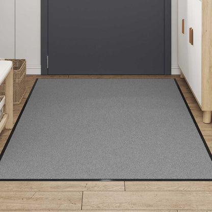 vidaXL Doormat Grey 115x200 cm 3