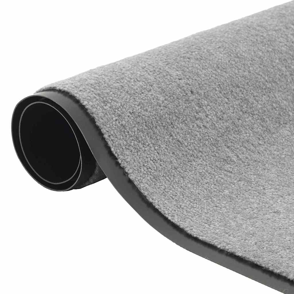 vidaXL Doormat Grey 115x200 cm 4