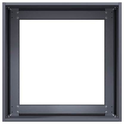 vidaXL Planter Anthracite 40x40x40 cm Cold-rolled Steel 5