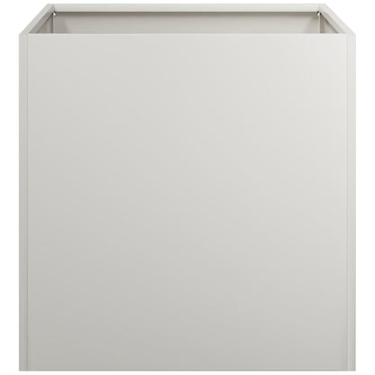 vidaXL Planter 40x40x40 cm Stainless Steel 4