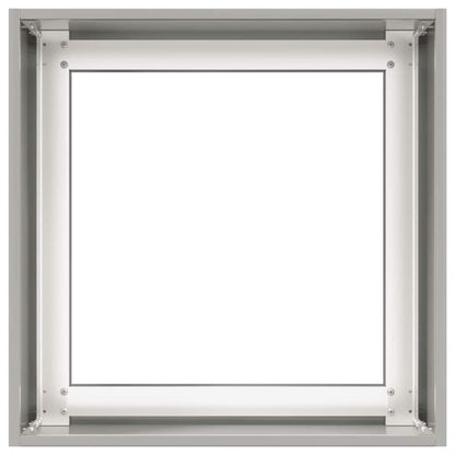 vidaXL Planter 40x40x40 cm Stainless Steel 5