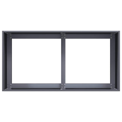vidaXL Planter Anthracite 80x40x40 cm Cold-rolled Steel 5