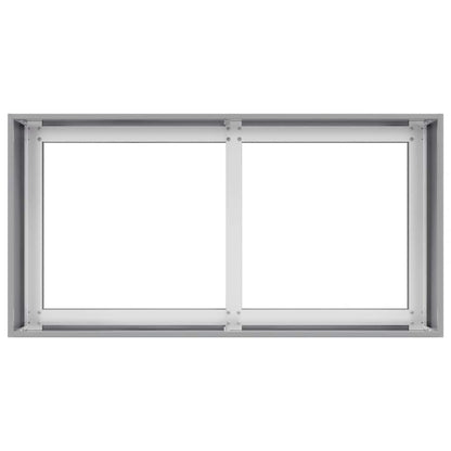vidaXL Planter 80x40x40 cm Galvanised Steel 5