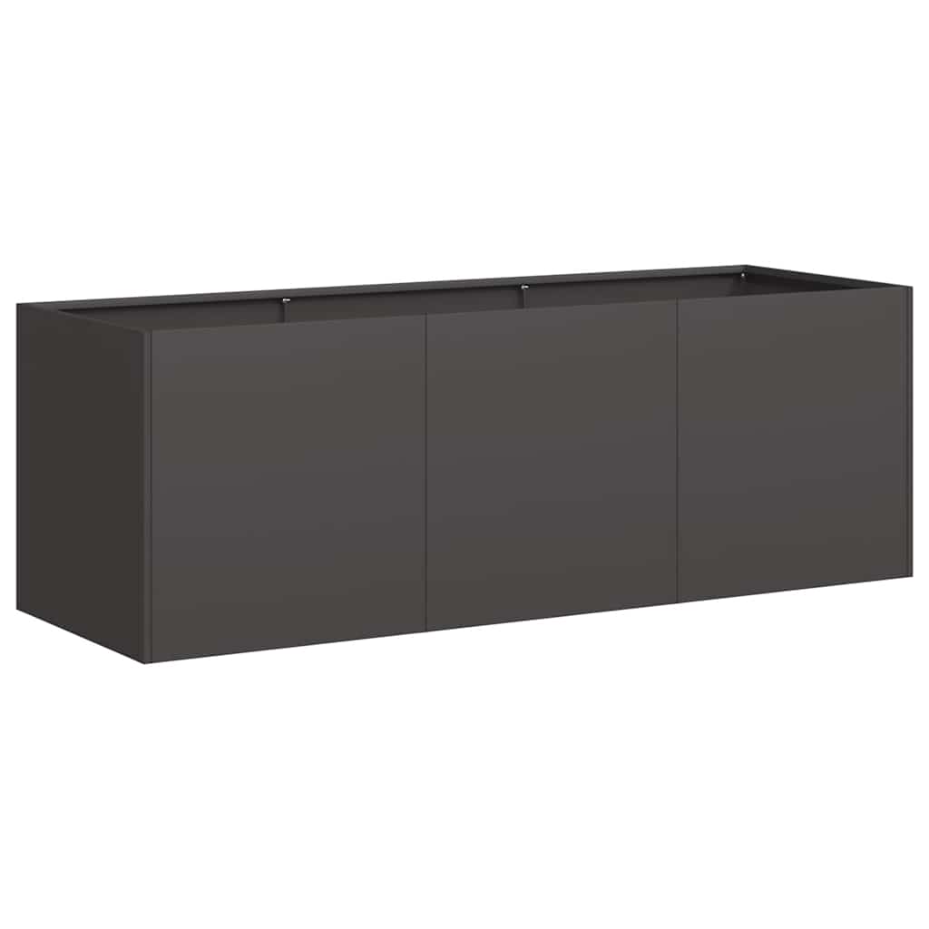 vidaXL Planter Black 120x40x40 cm Cold-rolled Steel 2