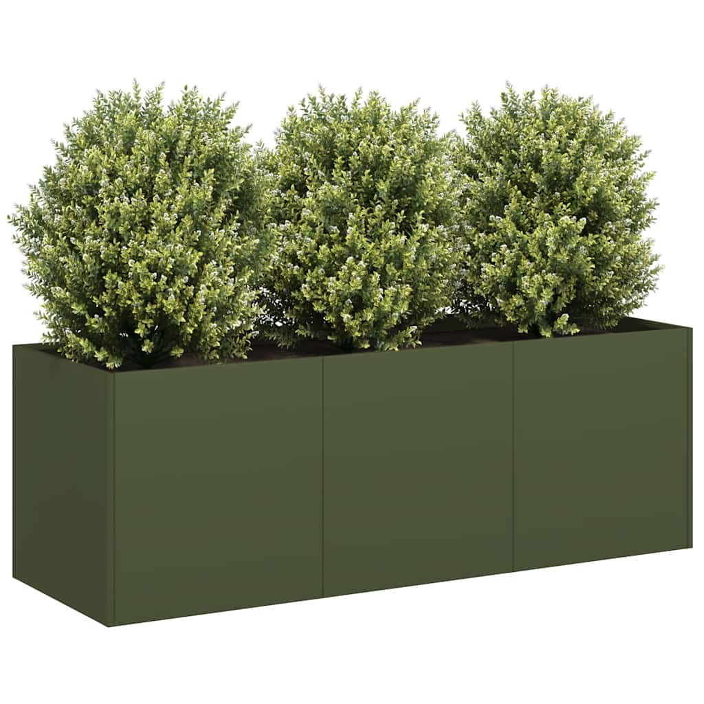 vidaXL Planter 120x40x40 cm Cold-rolled Steel