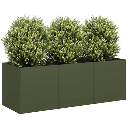 vidaXL Planter 120x40x40 cm Cold-rolled Steel