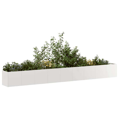 Planter 360x40x40 cm Cold-rolled Steel Stainless steel