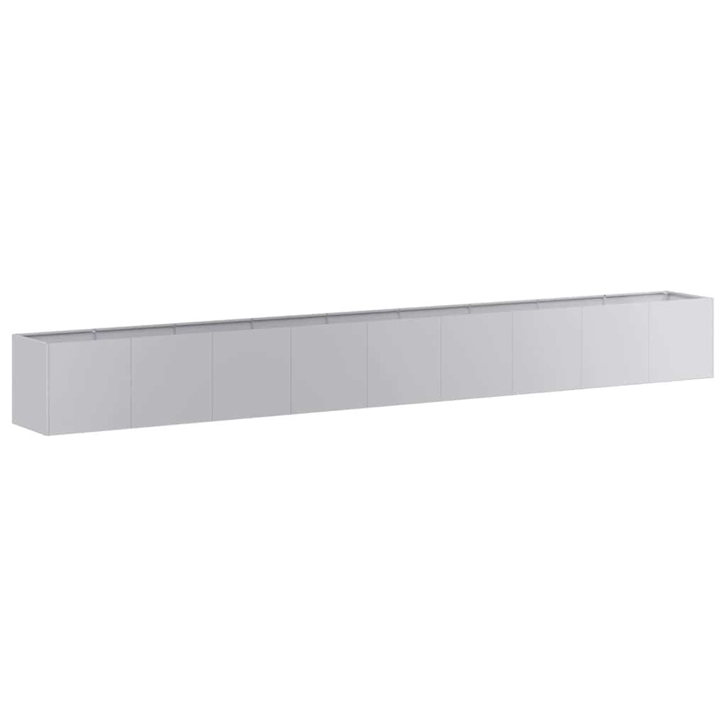 Planter 360x40x40 cm Cold-rolled Steel Galvanised steel