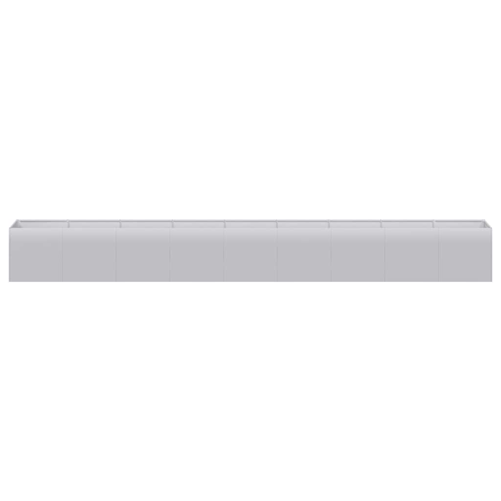 Planter 360x40x40 cm Cold-rolled Steel Galvanised steel
