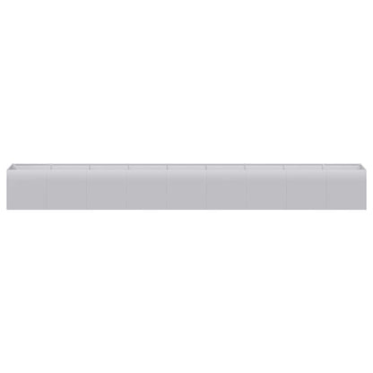 Planter 360x40x40 cm Cold-rolled Steel Galvanised steel