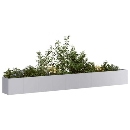 Planter 360x40x40 cm Cold-rolled Steel Galvanised steel