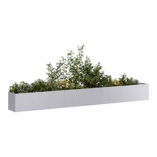 Planter 360x40x40 cm Cold-rolled Steel Galvanised steel