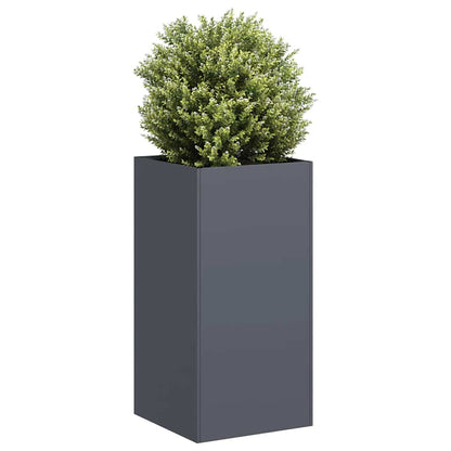 vidaXL Planter 40x40x80 cm Cold-rolled Steel
