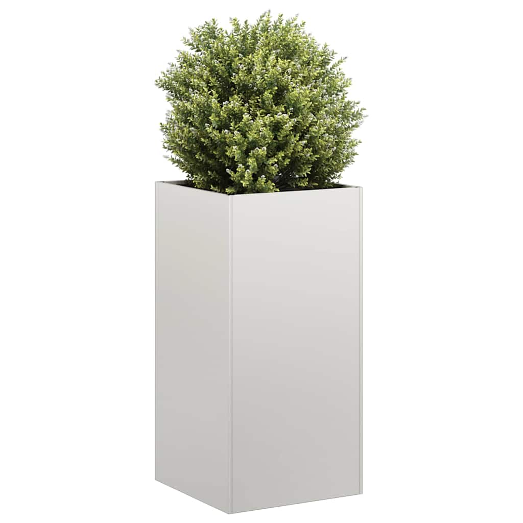 vidaXL Planter 40x40x80 cm Cold-rolled Steel