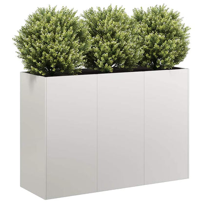 Planter 120x40x80 cm Cold-rolled Steel Stainless steel