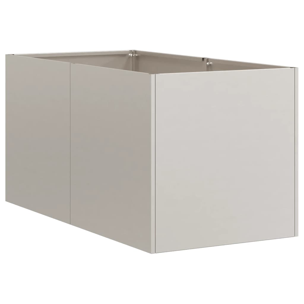 vidaXL Garden Planter Rusty 40 x 80 x 40 cm 4