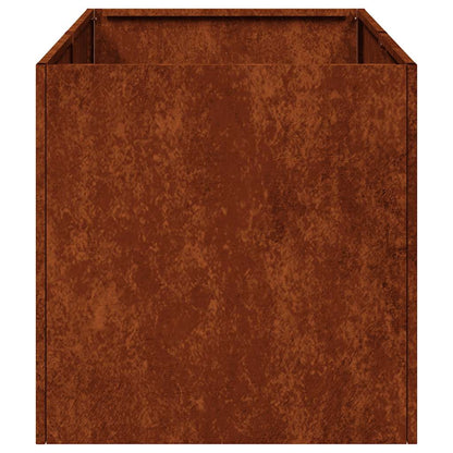 vidaXL Garden Planter Rusty 40 x 80 x 40 cm 5