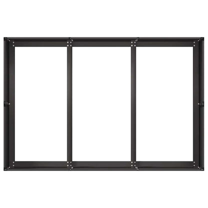 vidaXL Planter Black 120x80x40 cm Steel 5