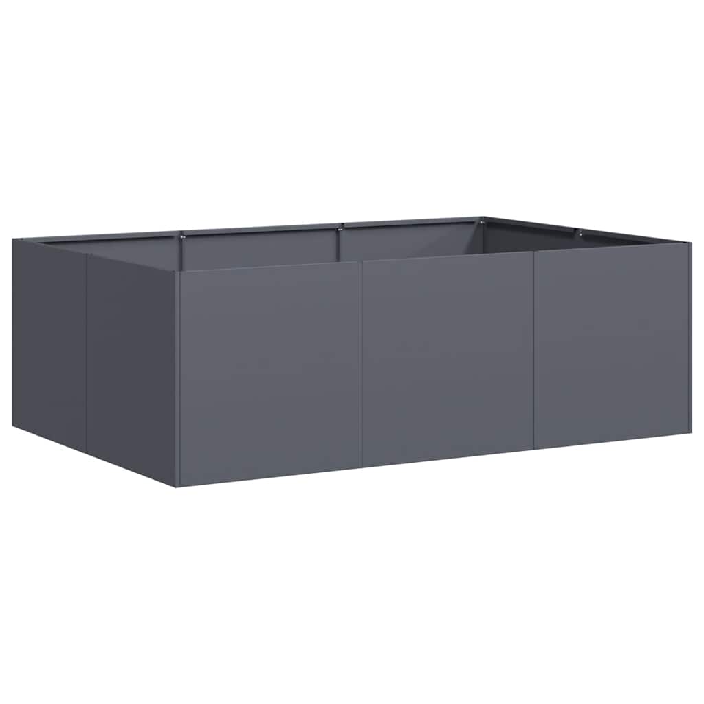 vidaXL Planter Anthracite 120x80x40 cm Steel 2