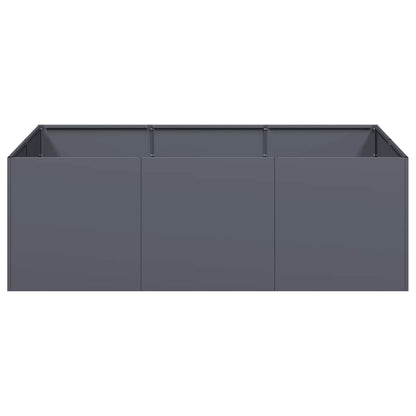 vidaXL Planter Anthracite 120x80x40 cm Steel 4