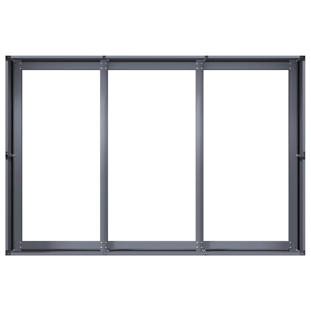 vidaXL Planter Anthracite 120x80x40 cm Steel 5