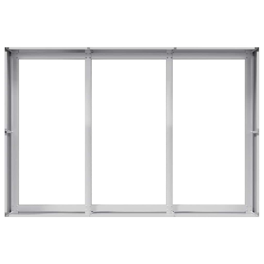 vidaXL Planter 120x80x40 cm Galvanised Steel 5