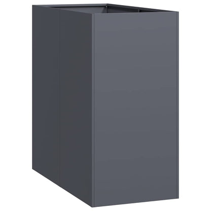 vidaXL Planter Anthracite 40x80x80 cm Steel 2