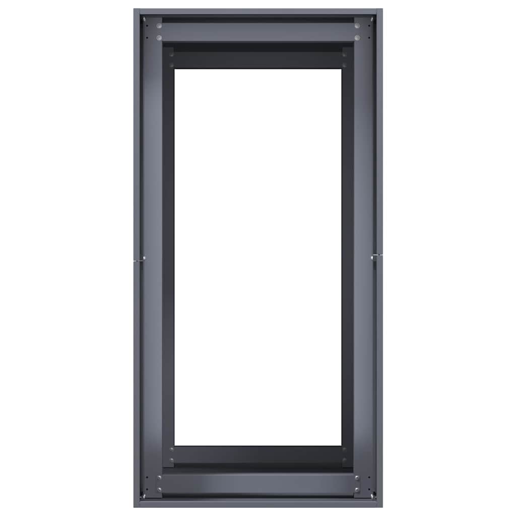 vidaXL Planter Anthracite 40x80x80 cm Steel 5