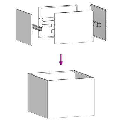 vidaXL Planter 40x40x30 cm Stainless Steel 6
