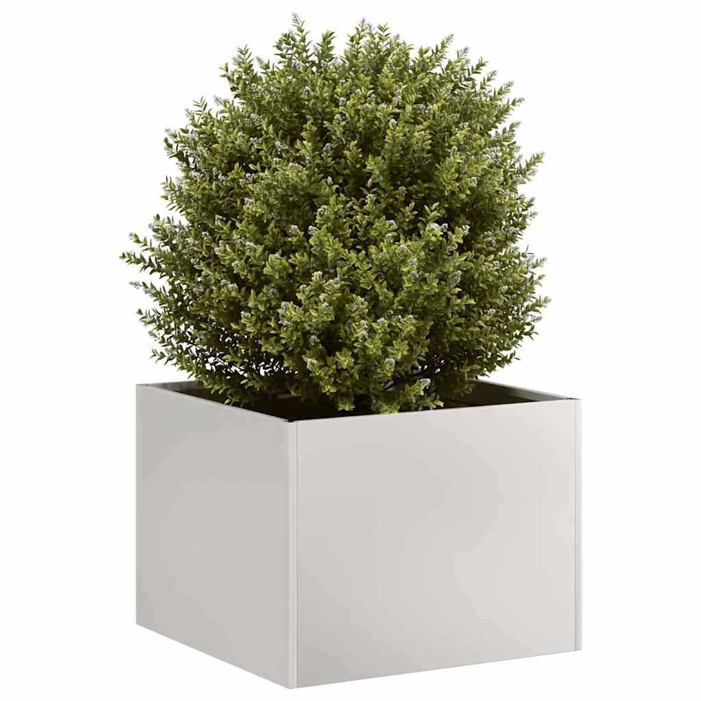 vidaXL Planter 40x40x30 cm Stainless Steel 1