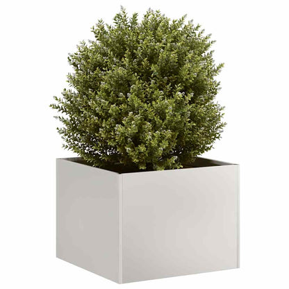 vidaXL Planter 40x40x30 cm Stainless Steel 1