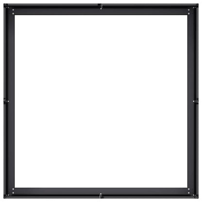 vidaXL Planter Black 100x100x30 cm Steel 5
