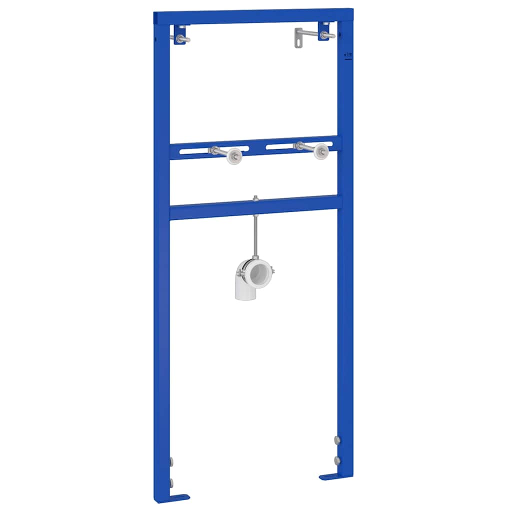 vidaXL Wall Support for Basin System Manual Blue 50 x 3 x 112 cm 1