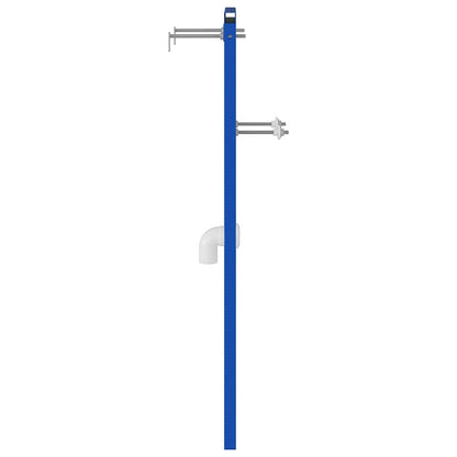 vidaXL Wall Support for Basin System Manual Blue 50 x 3 x 112 cm 3