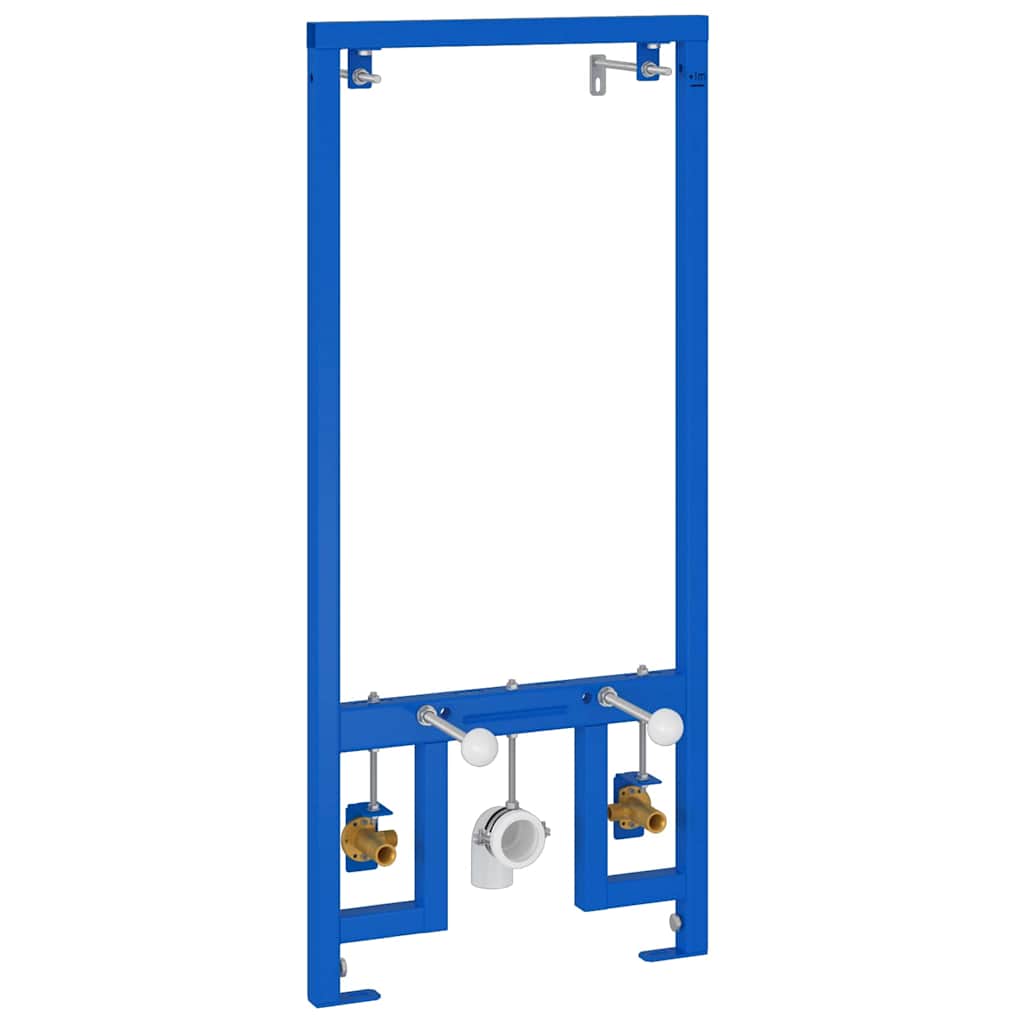 vidaXL Wall Support for Bidet System Manual Blue 50 x 3 x 112 cm 1