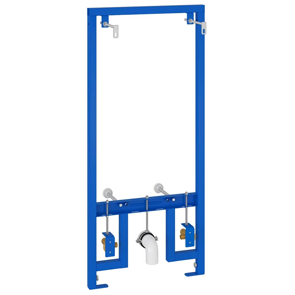 vidaXL Wall Support for Bidet System Manual Blue 50 x 3 x 112 cm 4