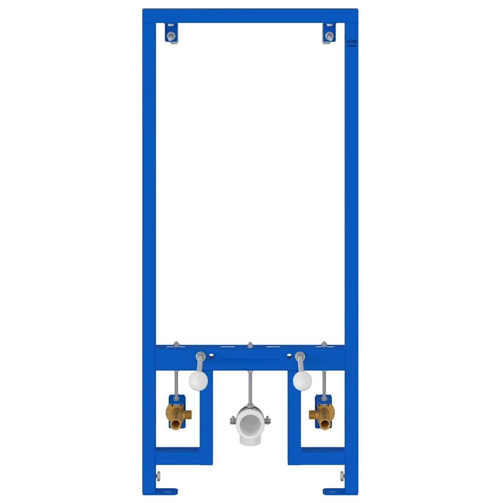 vidaXL Wall Support for Bidet System Manual Blue 50 x 3 x 112 cm 2