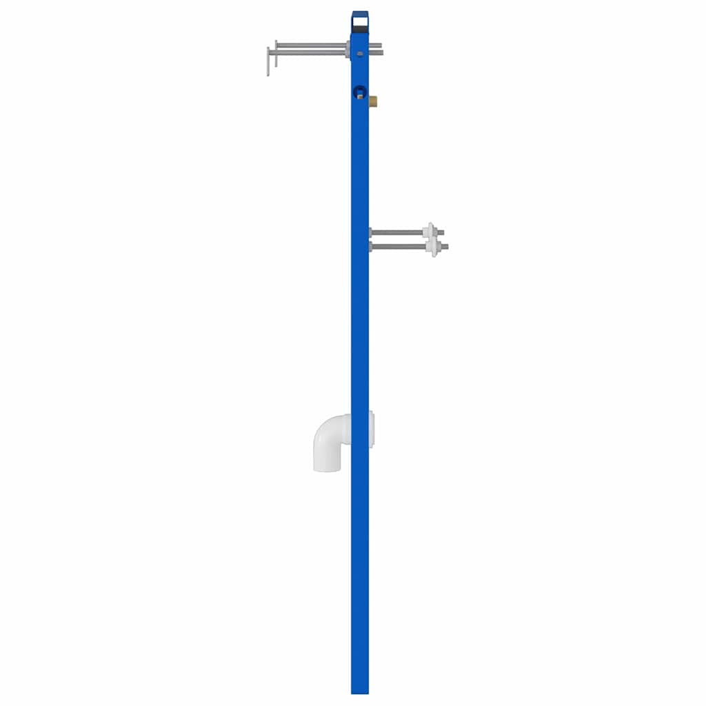vidaXL Wall Support for Urinal System Manual Blue 50 x 3 x 112 cm 3