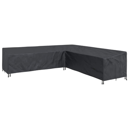 vidaXL Furniture Cover 325 x 325 x 80 cm 600D Oxford Fbric L-Shape 5