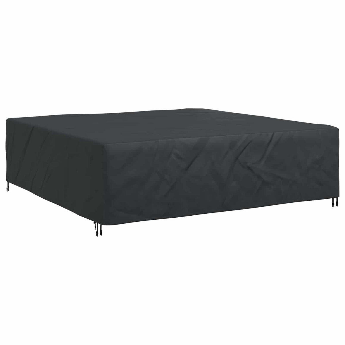 vidaXL Furniture Cover Plain Black 260 x 260 x 70 cm 600D 5
