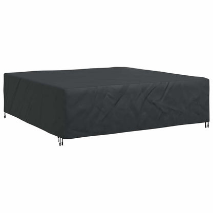 vidaXL Furniture Cover Plain Black 260 x 260 x 70 cm 600D 5