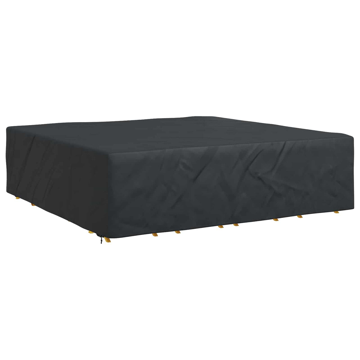vidaXL Furniture Cover Plain Black 260 x 260 x 70 cm 600D 3