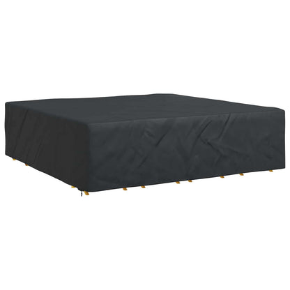 vidaXL Furniture Cover Plain Black 260 x 260 x 70 cm 600D 3