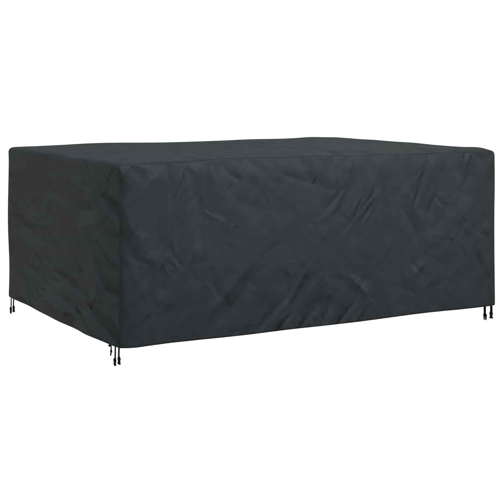 vidaXL Furniture Cover Plain Black 280 x 204 x 106 cm 600D 2