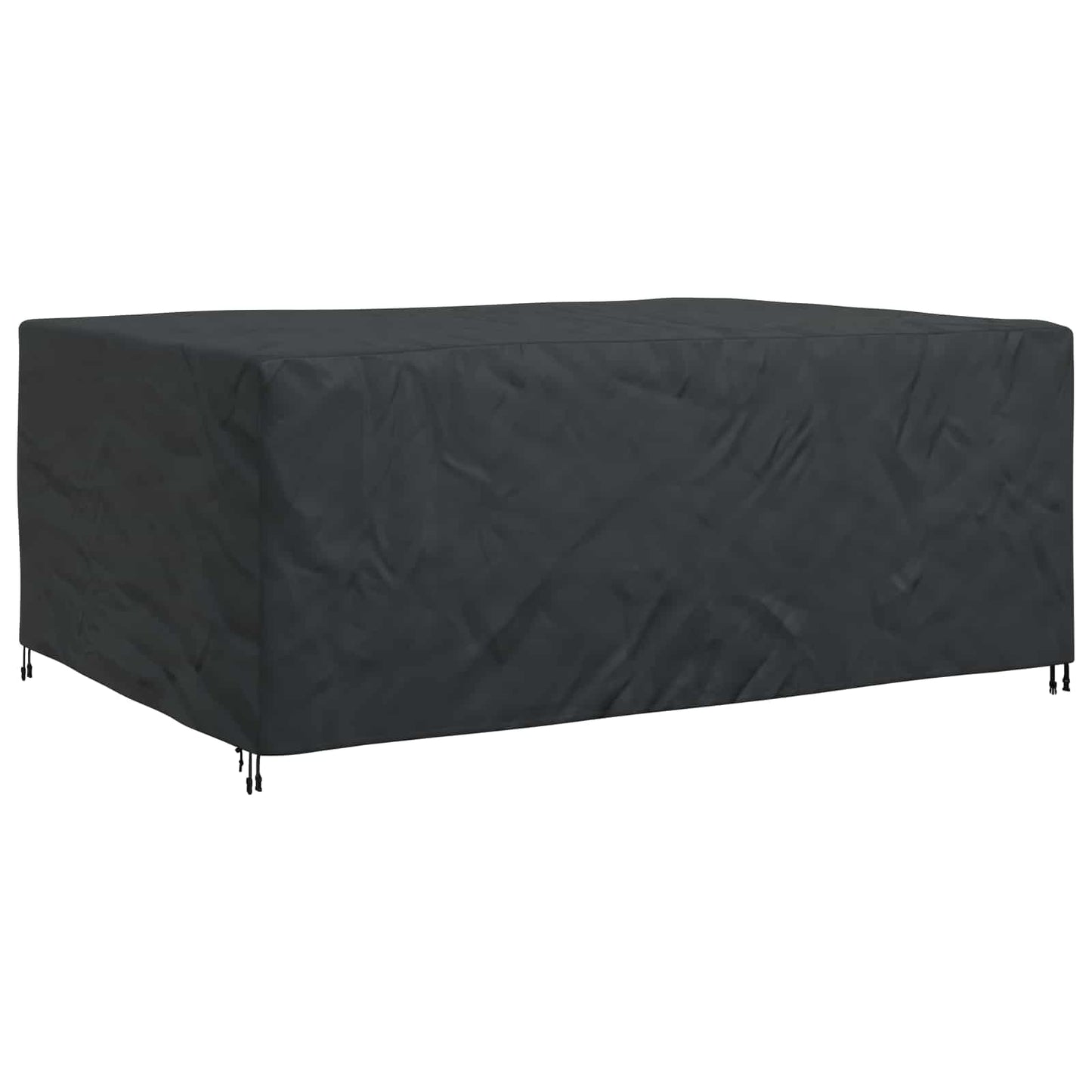 vidaXL Furniture Cover Plain Black 280 x 204 x 106 cm 600D 5