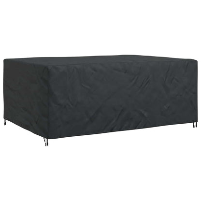 vidaXL Furniture Cover Plain Black 280 x 204 x 106 cm 600D 5