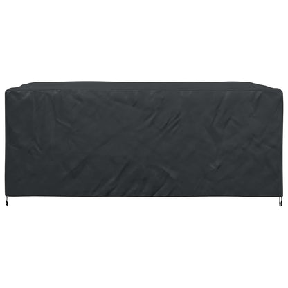 vidaXL Furniture Cover Plain Black 280 x 204 x 106 cm 600D 6