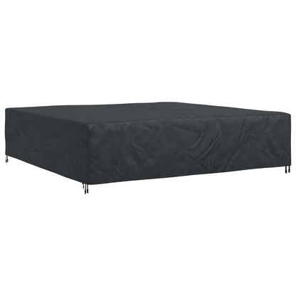 vidaXL Furniture Cover Plain Black 300 x 300 x 70 cm 600D 2
